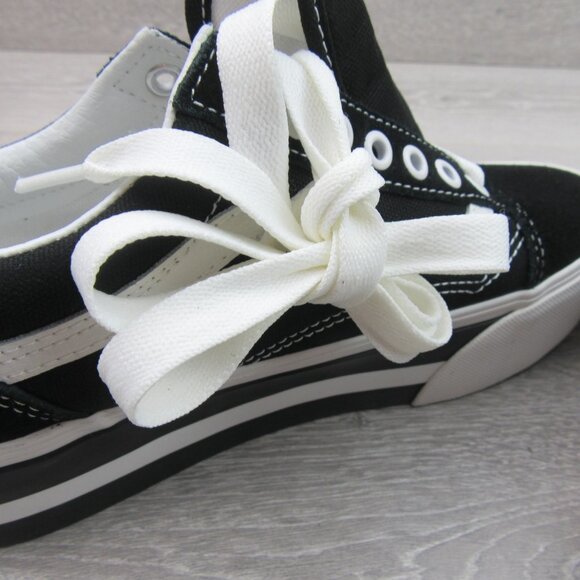 Vans Old Skool Stackform Womens Size 8 Black White Sneakers NEW - Picture 11 of 15